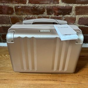 Calpak Ambeur vanity case in gold